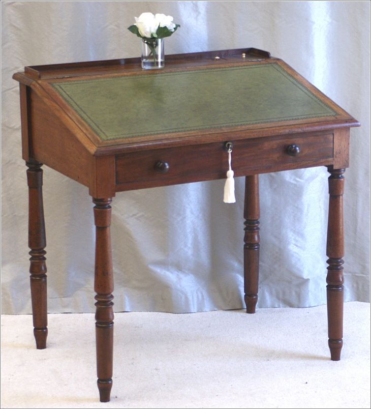 4028 Antique William IV Writing Desk Thomas Mash London